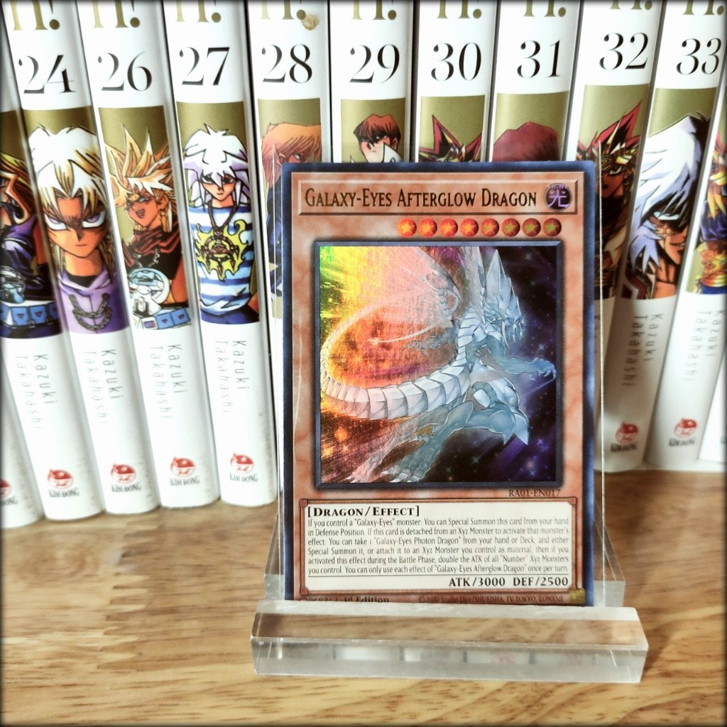 Thẻ bài Yugioh Chính Hãng Galaxy-Eyes Afterglow Dragon