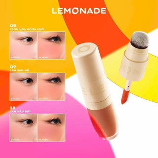 Má hồng kem 2in1 Lemonade