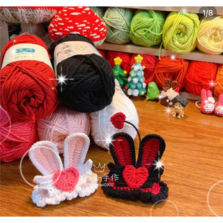 Kẹp tóc handmade - Set kẹp tóc - Set kẹp tóc len