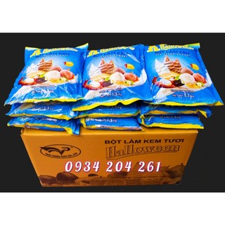 Bột kem tươi Halloween_ Dừa