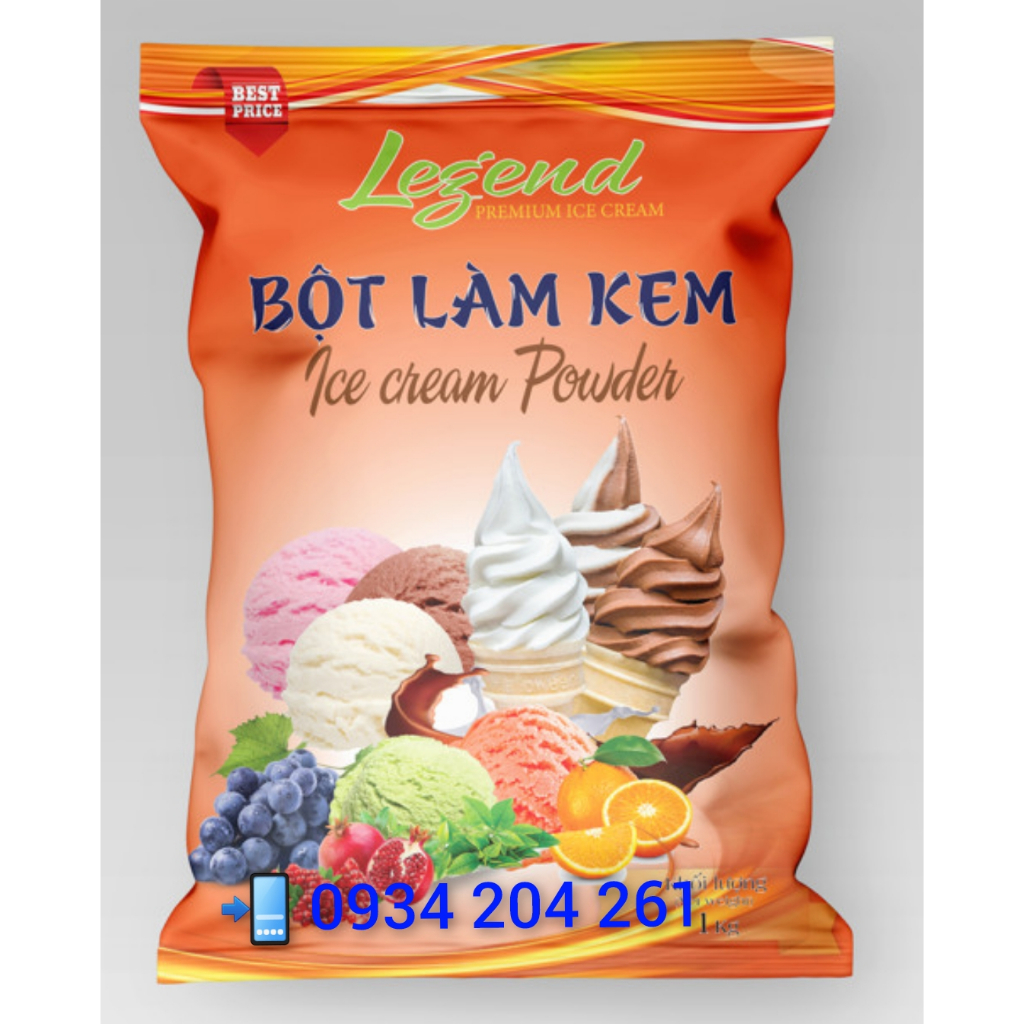Bột kem tươi Legend _ Dừa