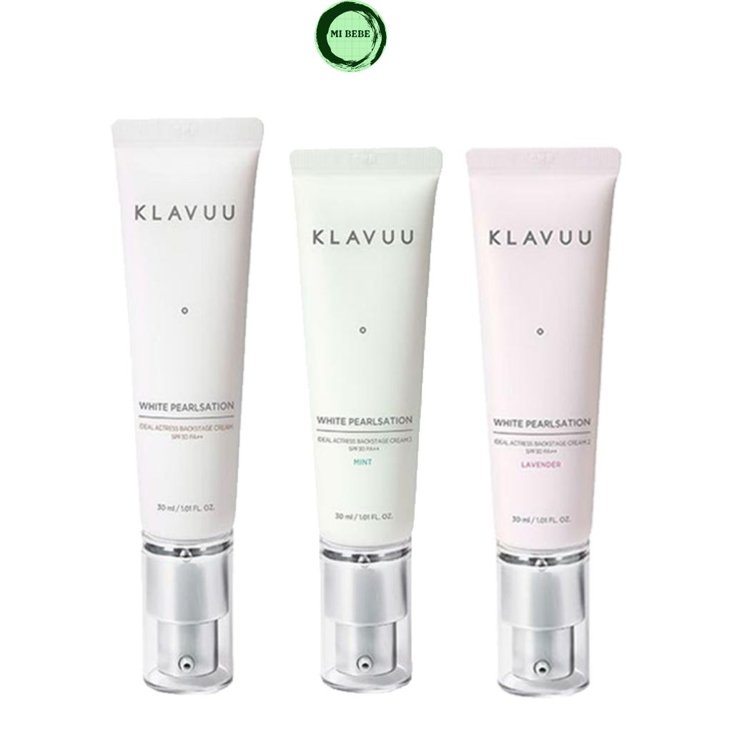 Kem lót Klavuu White Pearlsation Cream SPF30 PA++ 30ml - Mibebe