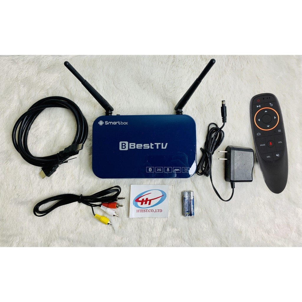 Box Android R11 (Ram 2G Rom 8G) Kết nối Bluetooth, kèm Remote Voice