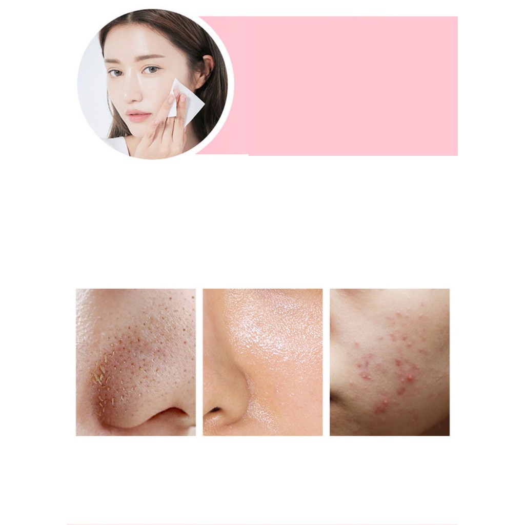 Nước tẩy trang đào Heyxi dung tích 300ml dịu nhẹ, Nước tẩy trang không cồn hương đào thơm tẩy sạch bụi bẩn sâu trong da