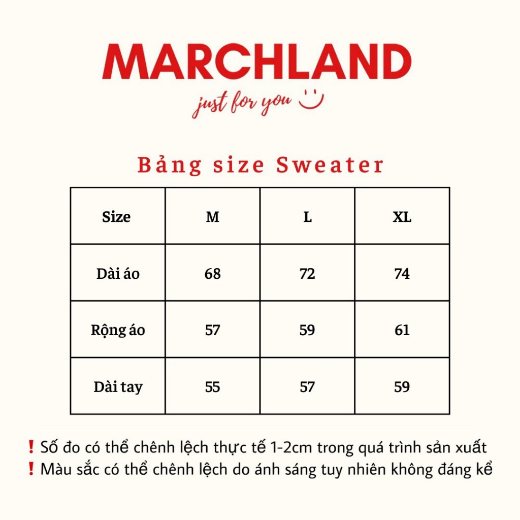ÁO SWEATER BIG SIZE NAM NỮ UNISEX NỈ BÔNG TAY DÀI HÌNH IN CHÍNH HÃNG MARCHLAND
