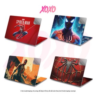 Skin laptop 25 mẫu spider man - decal dán có cho dell, hp, asus, lenovo, acer, msi, surface,vaio, macbook