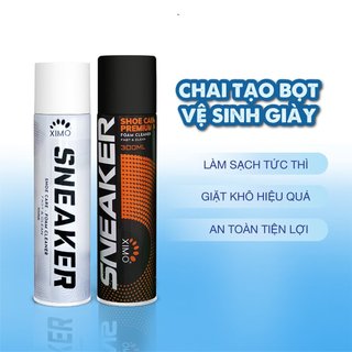 Chai xịt bọt vệ sinh giày Sneaker Ximo 300ml