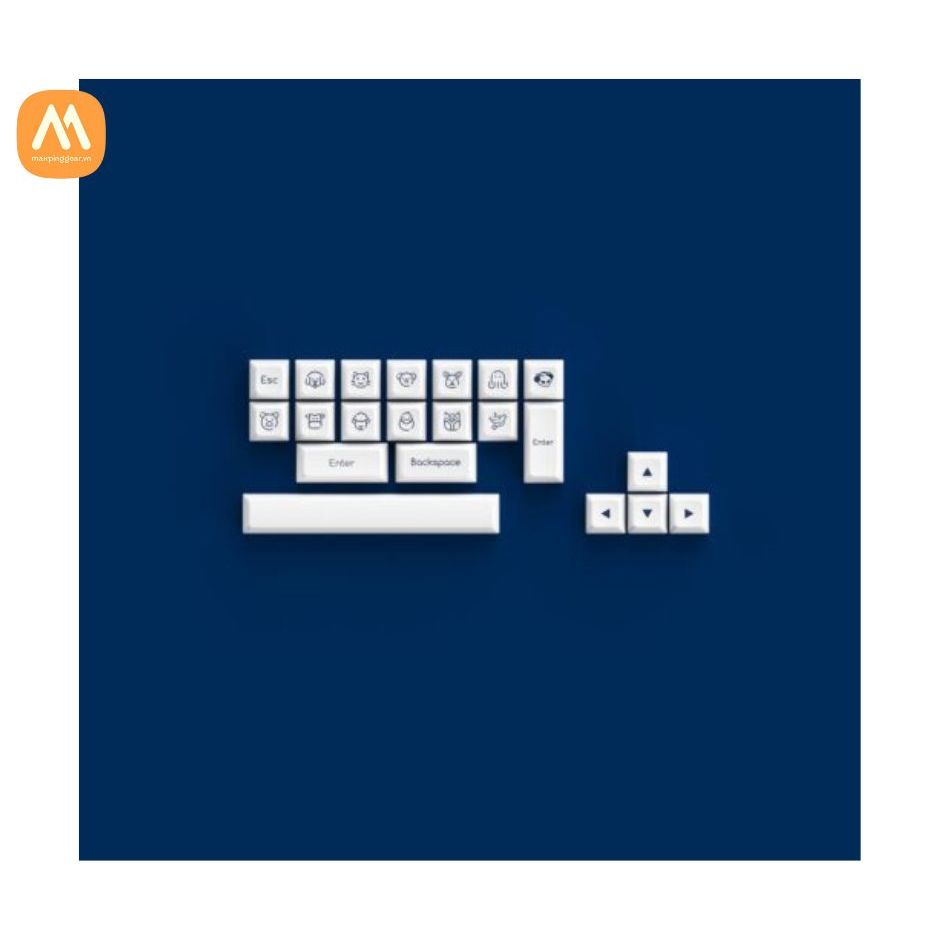 Bộ nút bàn phím cơ AKKO Keycap Set – OceanStar