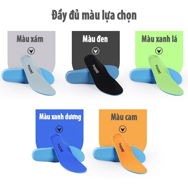 Cặp lót giày thể thao siêu nhẹ êm chân Thoáng Khí Ximo LGTT24