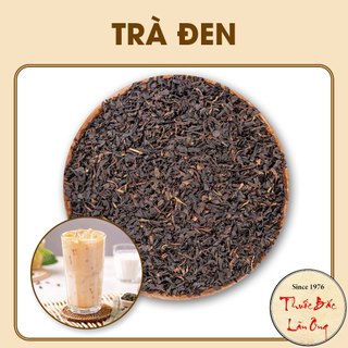 Trà đen 100g, hồng trà đậm vị thơm ngon, nguyên liệu làm trà sữa - Lãn Ông