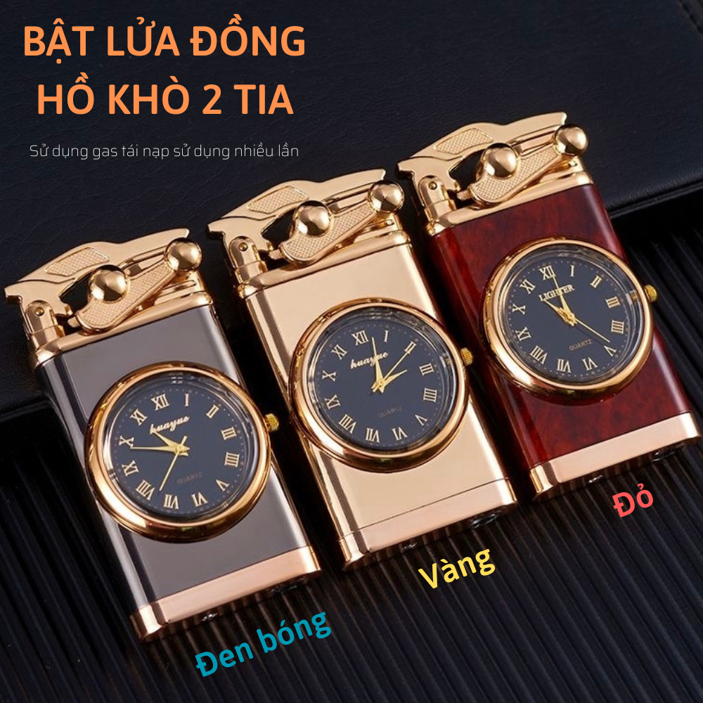 Đèn Bật - Đồng Hồ Đèn Led Phát Sáng 7 Màu Với Tay Rocker Arm Siêu Chất (FUN HỘP)