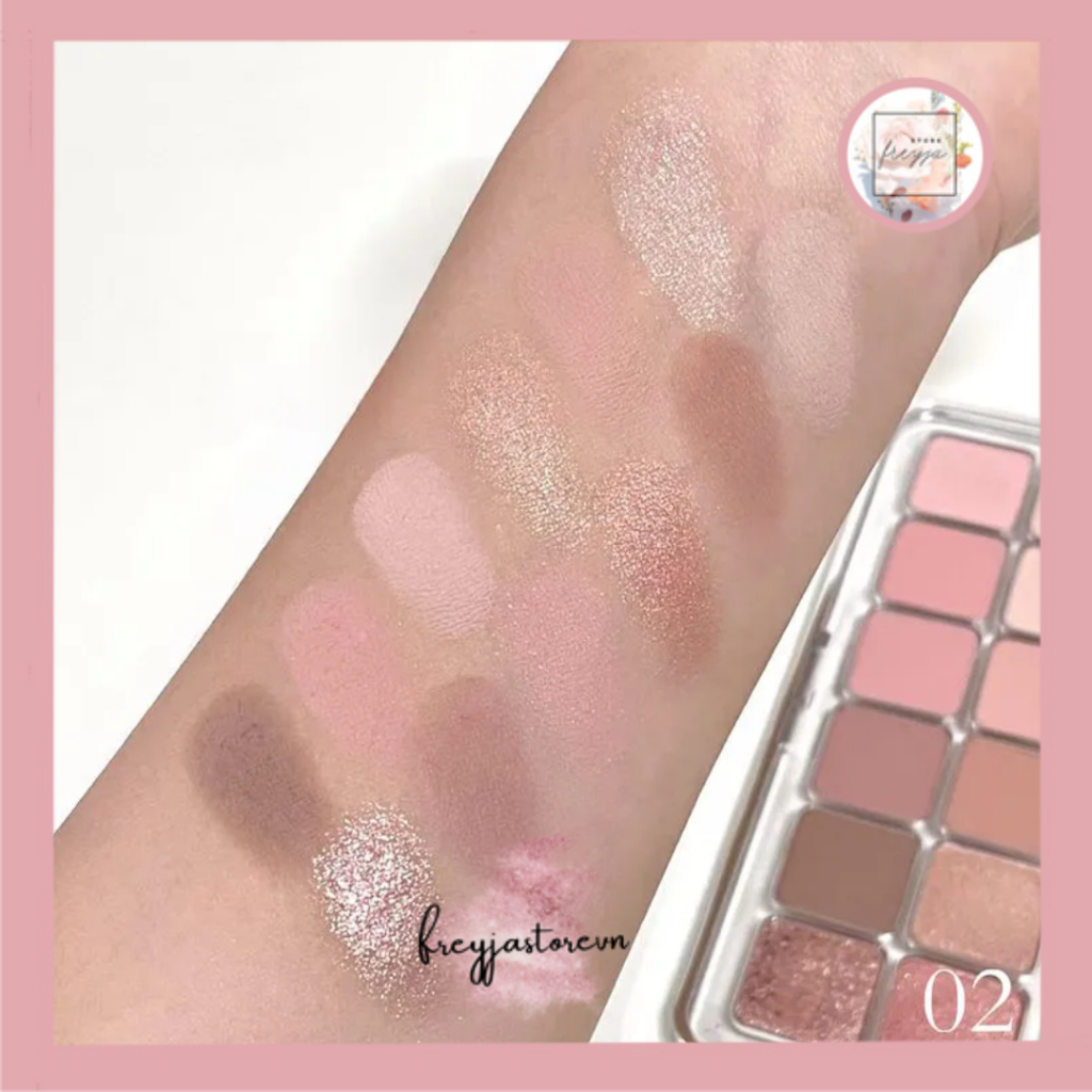 Bảng Mắt Clio Pro Eye Palette Air 12 ô - Phiên bản cái tiến chất phấn mềm bám phấn tốt, phù hợp make cả 4 mùa trong năm