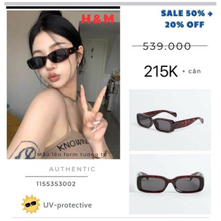 Kính mát nữ hm Auth giá sale