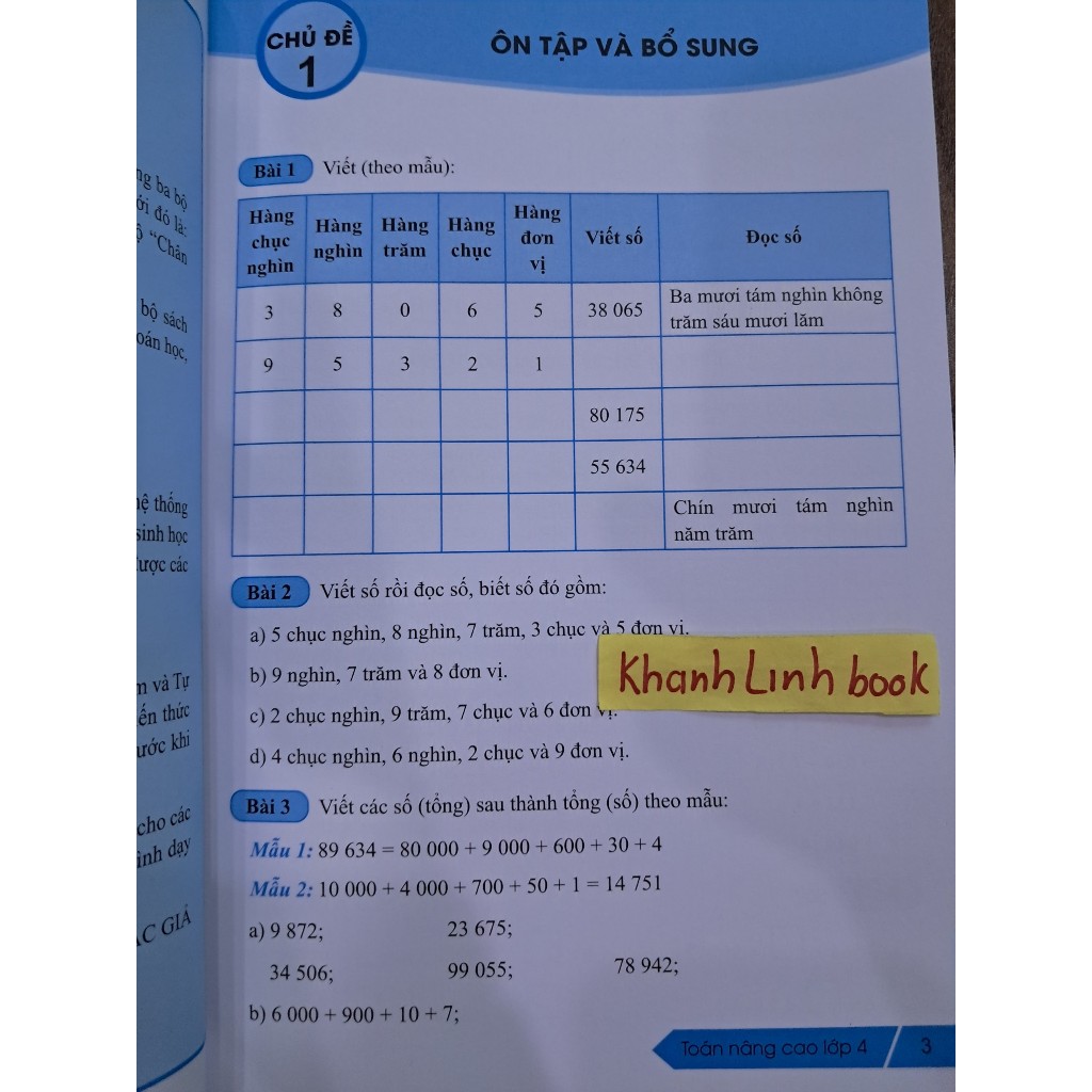 Sách - Toán Nâng Cao Lớp 4 - Biên soạn theo chương trình GDPT mới