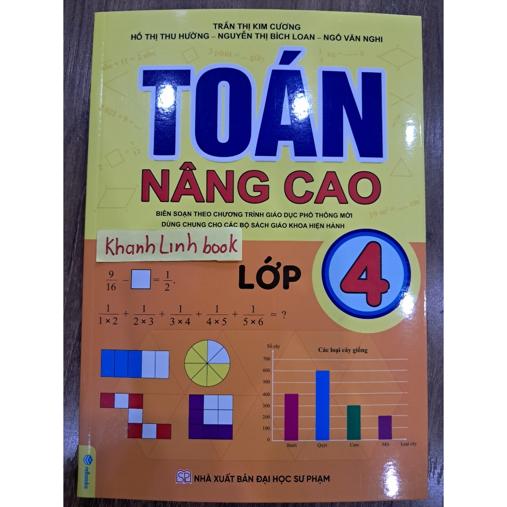 Sách - Toán Nâng Cao Lớp 4 - Biên soạn theo chương trình GDPT mới