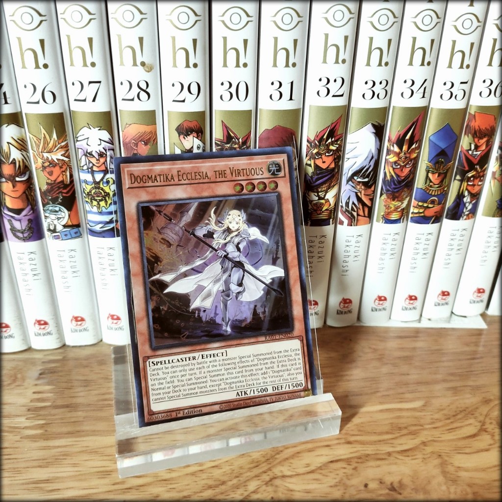 Thẻ bài Yugioh Chính Hãng Dogmatika Ecclesia, the Virtuous