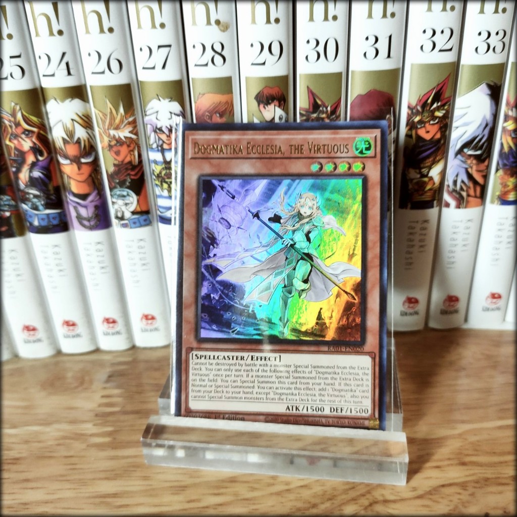 Thẻ bài Yugioh Chính Hãng Dogmatika Ecclesia, the Virtuous