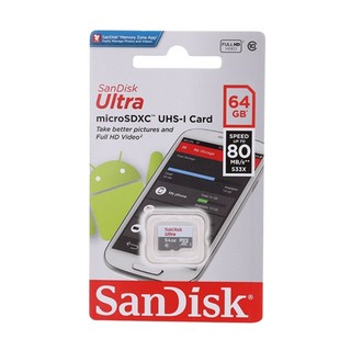 Thẻ nhớ microsd sandisk 64g - 100mb/s class 10 box chính hãng