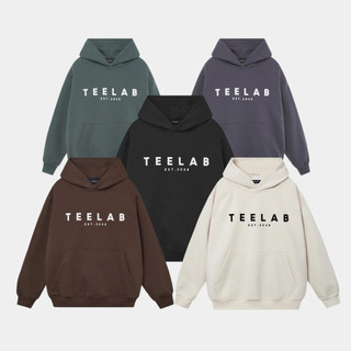 Áo Hoodie Premium Basic Teelab Local Brand Unisex Form Oversize HD038