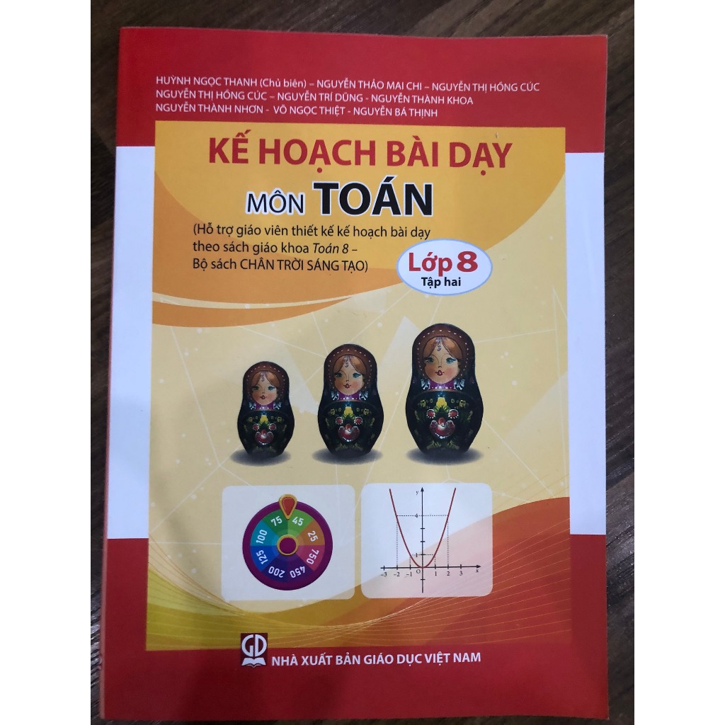 Sách - Kế hoạch bài dạy môn Toán lớp 8 tập hai