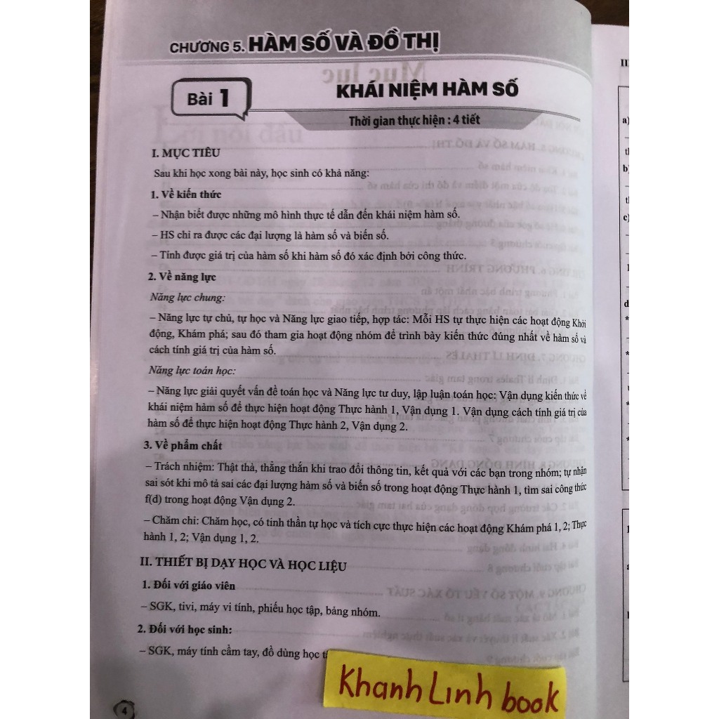 Sách - Kế hoạch bài dạy môn Toán lớp 8 tập hai