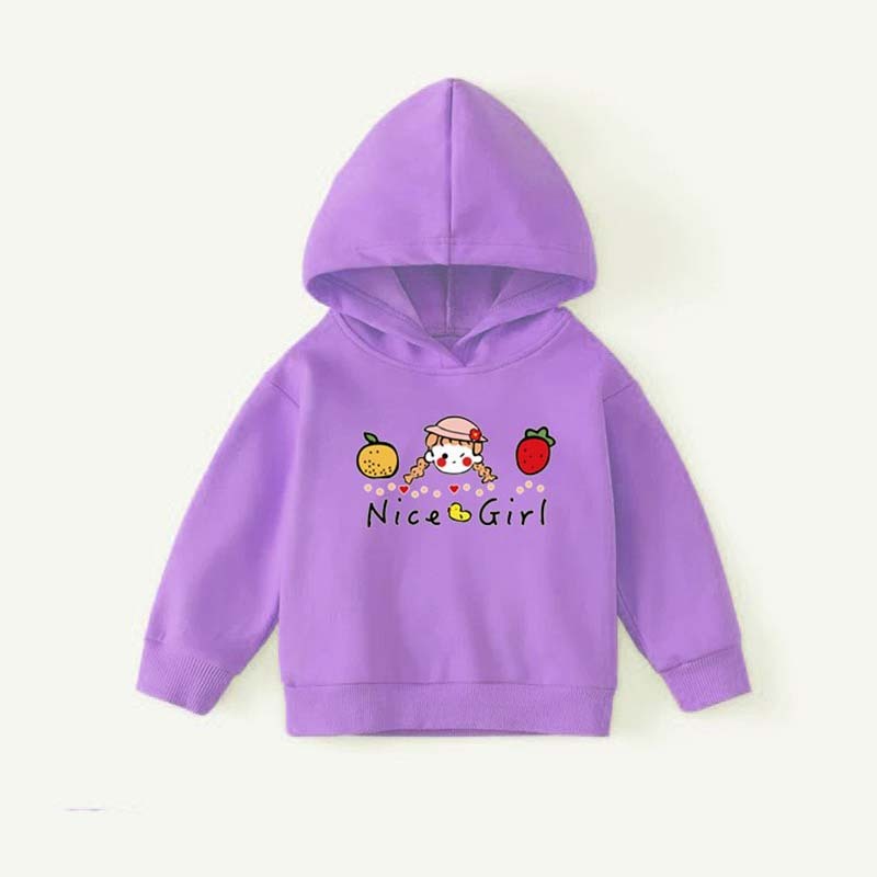 Áo hoodie bé trai bé gái TANOSA áo nỉ chất da cá cho bé có mũ size 12kg đến 32kg in hình