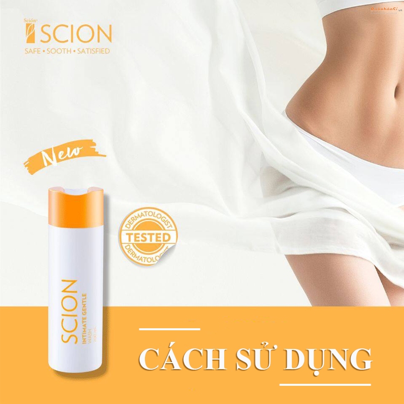 Dung Dịch Vệ Sinh Phụ Nữ Nuskin Scion Intimate Gentle Wash 200ml sạch sẽ