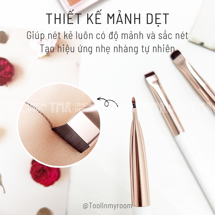 Bộ 3 Cọ Mắt Trang Điểm Kẻ Mắt Kẻ Lông Mày Thu Hút TMR Eye Makeup UT330 Set