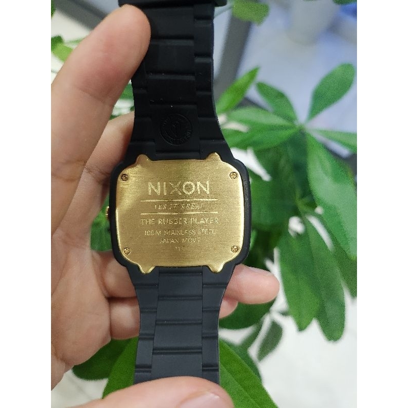 ĐỒNG HỒ SI NHẬT CHÍNH HÃNG DÂY CAO SU DÀNH CHO NAM - THUƠNG HIỆU NIXON