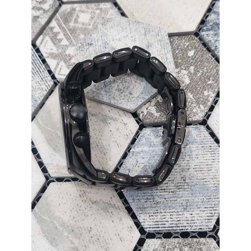 ĐỒNG HỒ SI NHẬT CHÍNH HÃNG DÂY THÉP DÀNH BỌC CAO SU CHO NAM - THƯƠNG HIỆU EMPORIO ARMANI