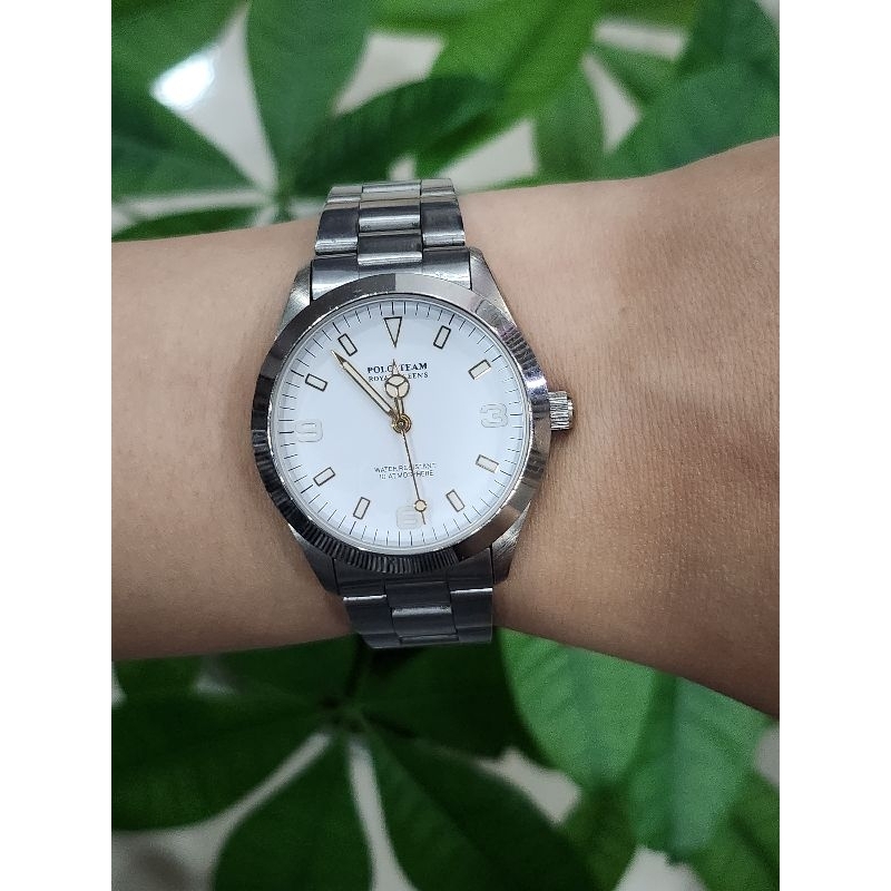 ĐỒNG HỒ SI NHẬT CHÍNH HÃNG DÂY THÉP KHÔNG RỈ THƯƠNG HIỆU POLO TEAM ROYAL QUEEN’S - DÀNH CHO NỮ