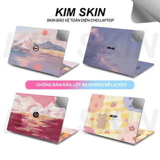 Miếng Dán Laptop 10 Mẫu Paint - Skin Dán Laptop Dành Cho Tất Cả Các Dòng Laptop (IB model máy để đặt hàng)