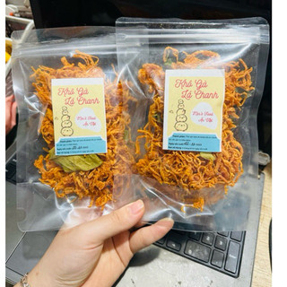 [Mã GROADO1 giảm 10K đơn 50K]  Khô gà lá chanh xé sợi thơm ngon , ăn vặt min’s food vừa ngon vừa rẻ