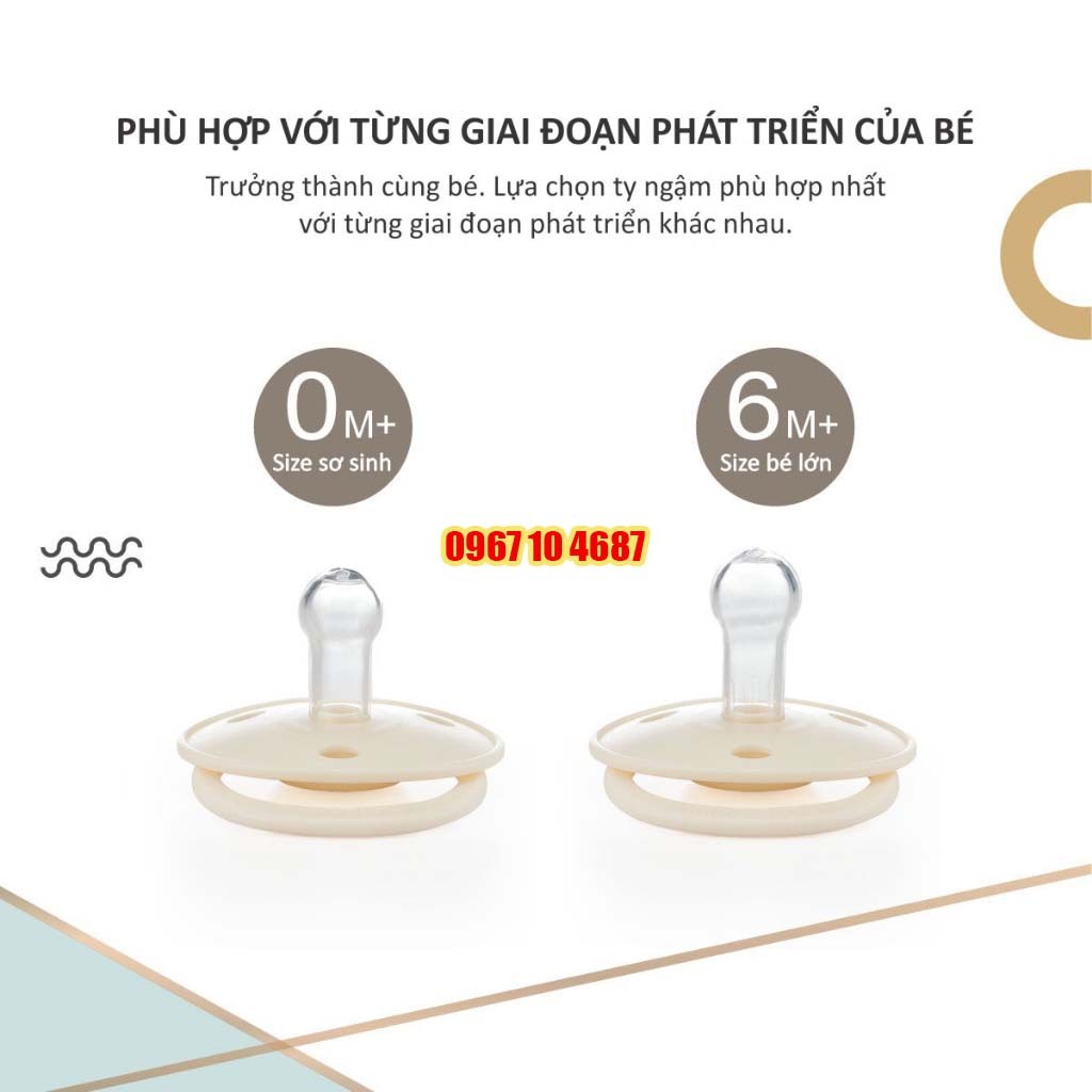 Ty ngậm, ty giả silicone cao cấp cho bé từ 0th đến trên 6th KU-PLUS KU.KU DUCKBILL KU5521/KU5522