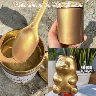 SƠN NHŨ HỆ NƯỚC MÀU ĐỒNG ẤN ĐỘ ZICZAC ( Mẫu 200Gr, 300gr, 500gr, 850gr )