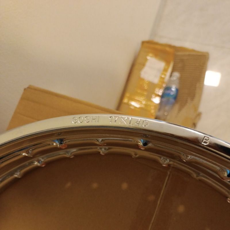 Vành trước và sau 17×1.40 và 17×1.60 chính hãng Honda