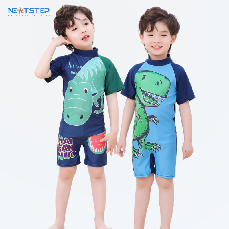 Đồ bơi cho bé trai siêu nhân liền thân size từ 15kg đến 33kg