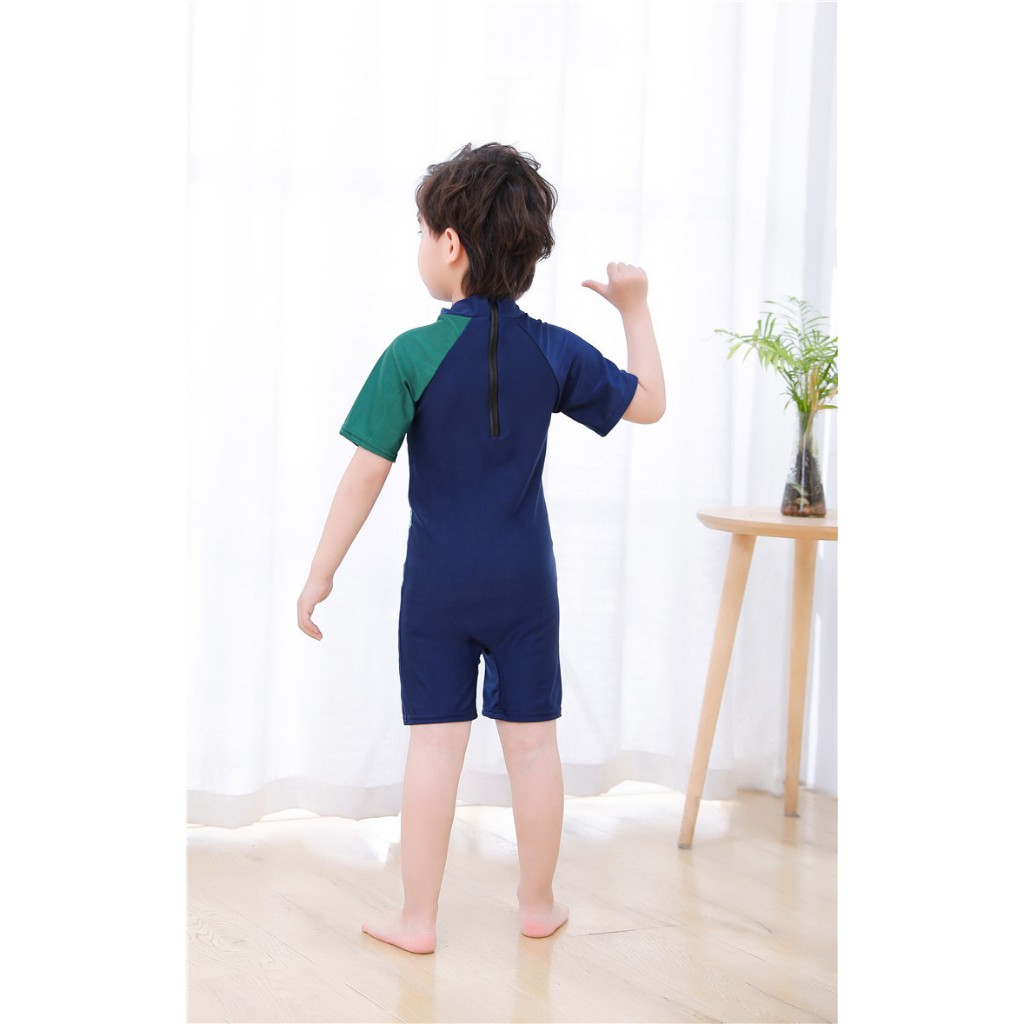 Đồ bơi cho bé trai siêu nhân liền thân size từ 15kg đến 33kg