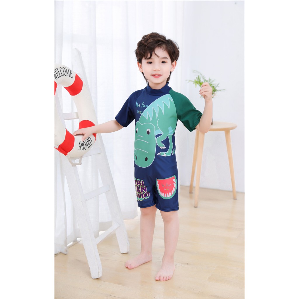 Đồ bơi cho bé trai siêu nhân liền thân size từ 15kg đến 33kg