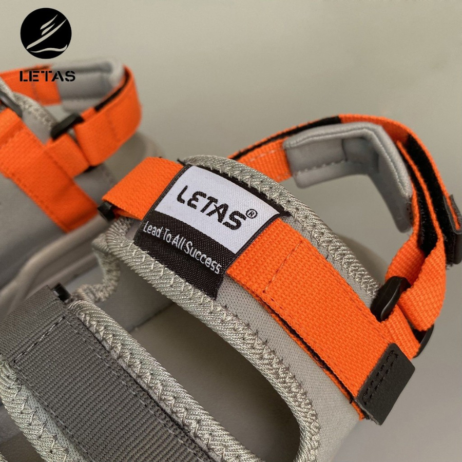 Giày sandal nam nữ unisex letas d1001 cá tính, dép quai hậu 3 quai đế cao êm, xăng đan đi chơi đi học.