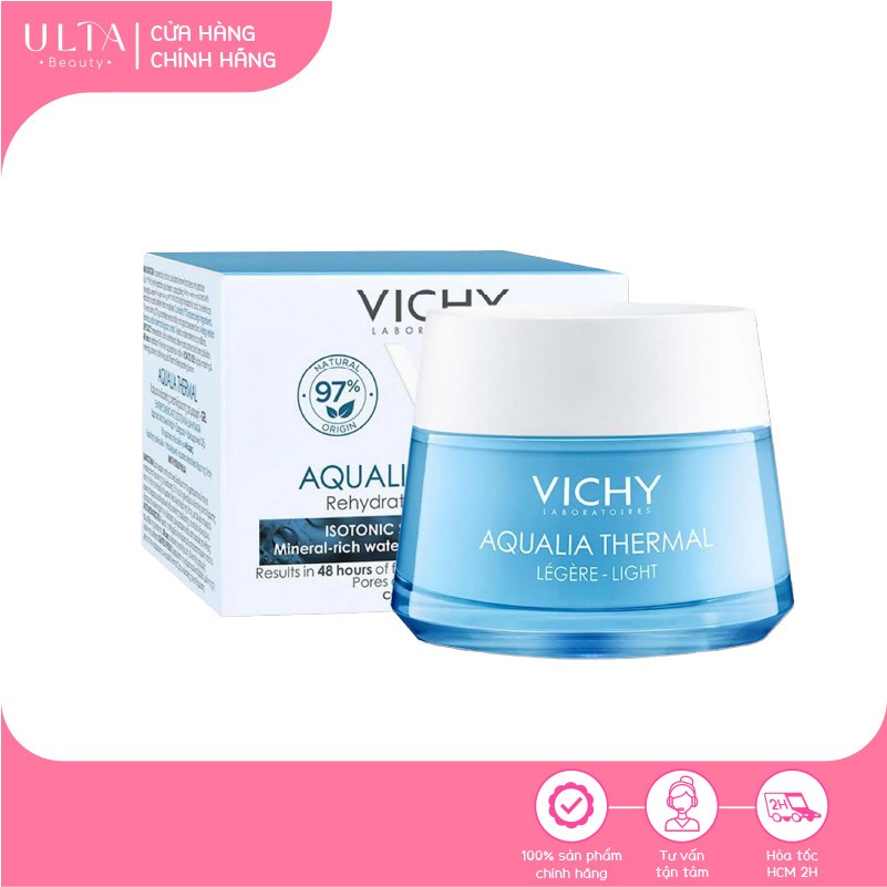 Kem Dưỡng Ẩm Vichy Cung Cấp Nước Aqualia Thermal Cream-Gel (50ml)
