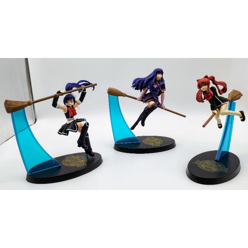 Bộ 3 mô hình Bishoujo số 29,chủ đề Quiz Magic Academy, chính hãng Konami, 2nd, no box