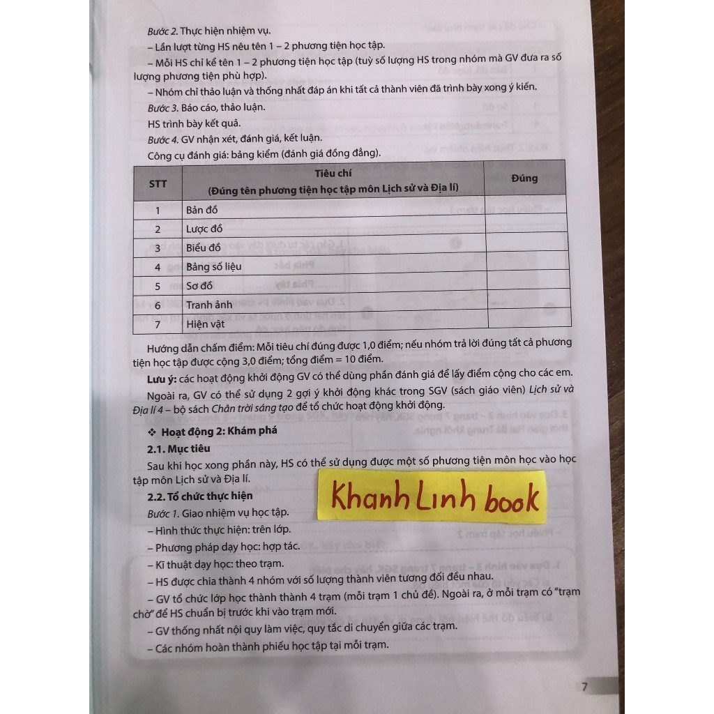 Sách - Kế hoạch bài dạy môn Lịch sử và Địa Lí lớp 4