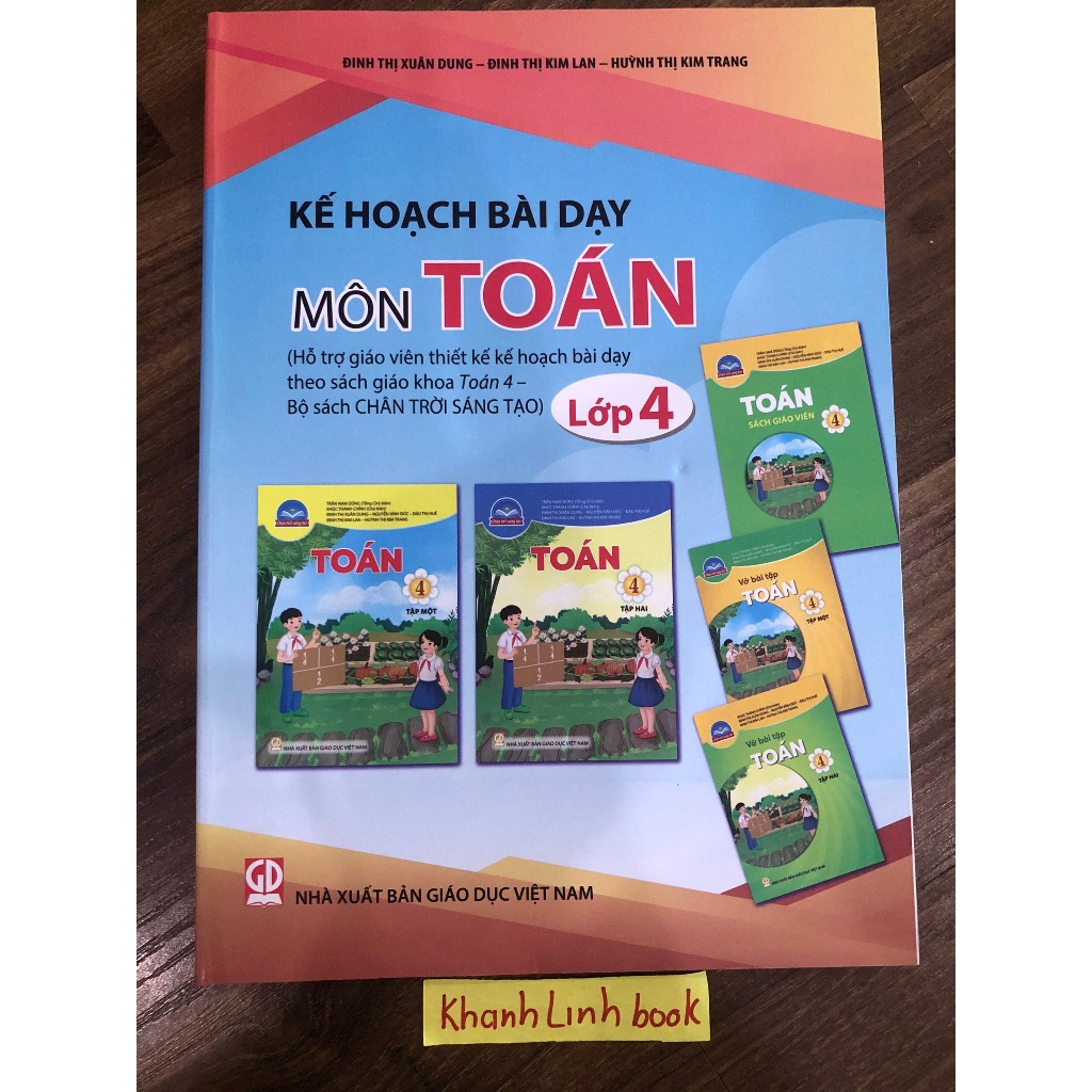Sách - Kế hoạch bài dạy môn Toán lớp 4