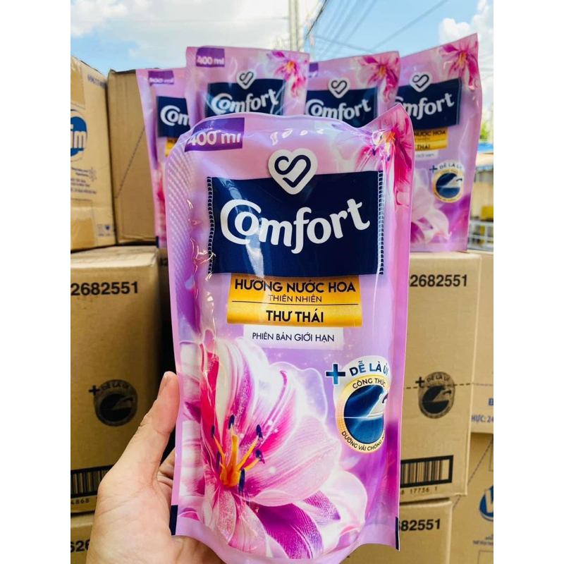 Nước xả làm mềm vải COMFORT Chăm sóc dịu nhẹ Cho da nhạy cảm 120g