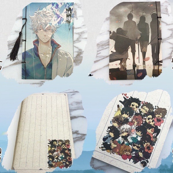 Sổ Tay Anime Manga Sổ Tay Anime Kimetsu No Yaiba Gintama Jojo Touken Ranbu Honkai Impact Identity V Umaru Love ...