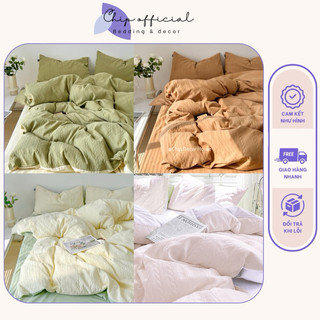 Bộ chăn ga gối nỉ nhung vân chìm 4 món đủ kích thước hoạ tiết in nhiệt cao cấp -bộ chăn ga nỉ nhung cao cấp chip bedding