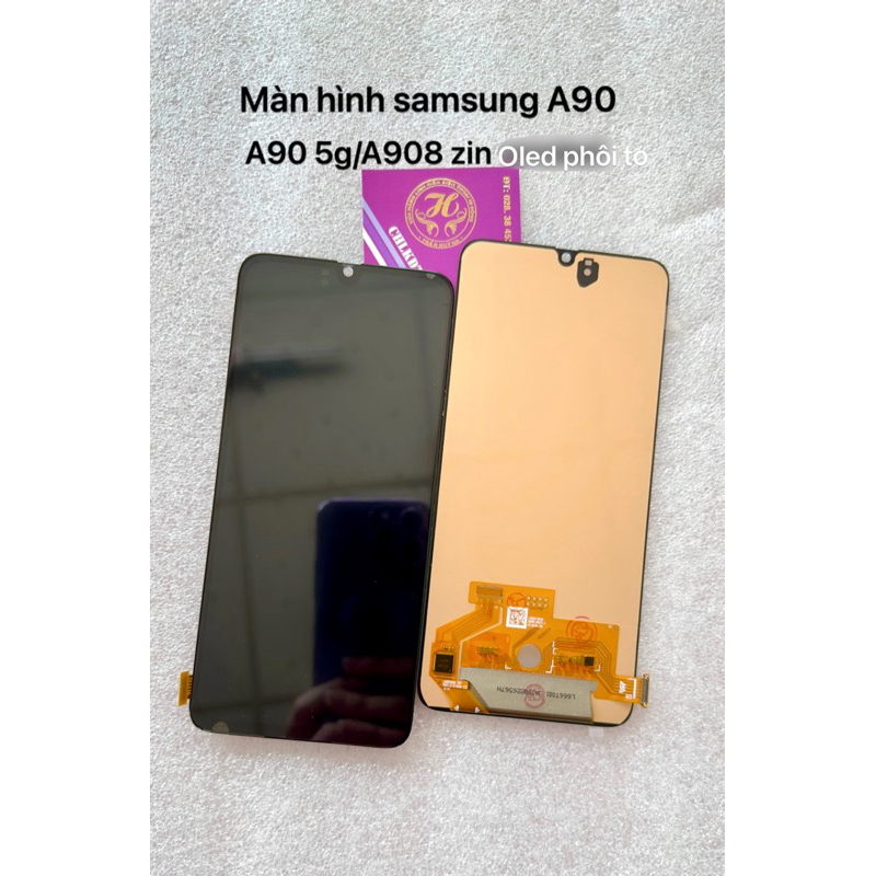 Màn hình samsung A90/A908 zin oled phôi to
