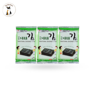 Rong biển ăn liền vị truyền thống Lốc 3 gói (3x5G)