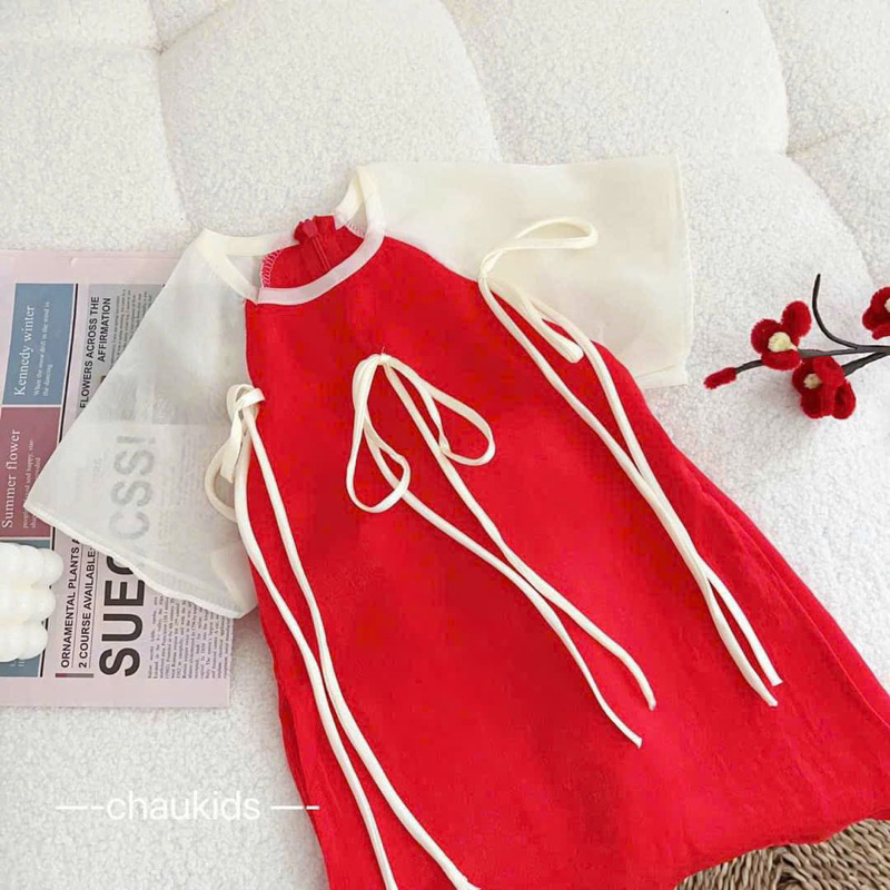 Áo dài / cách tân lụa kim cương